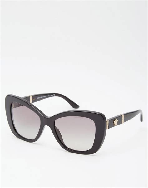 versace cat eyes sunglasses|best oversized sunglasses versace.